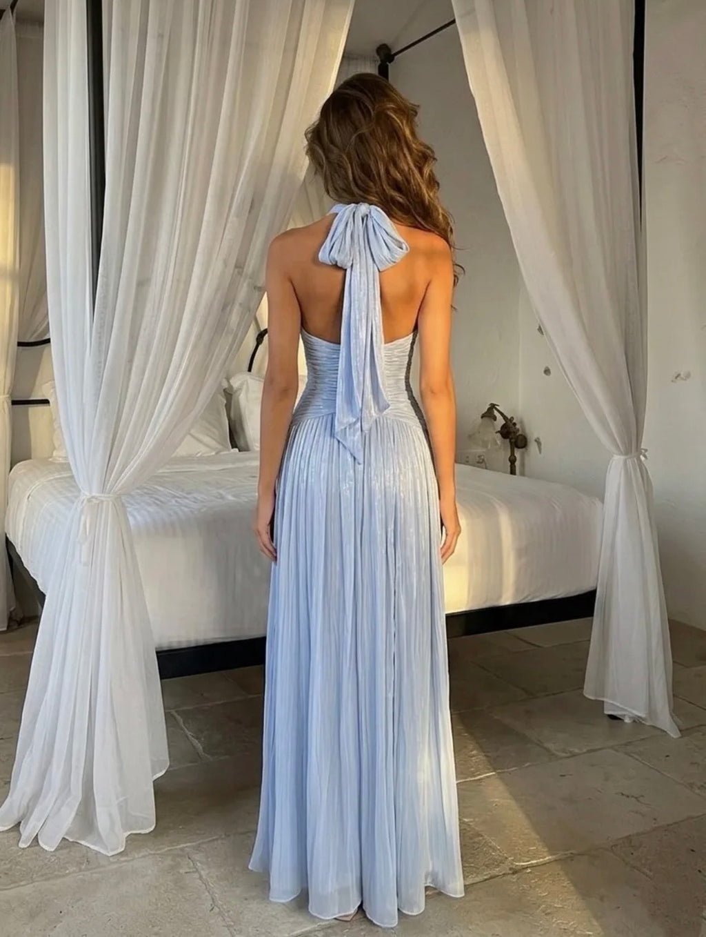 Robe THEA - bleu ciel