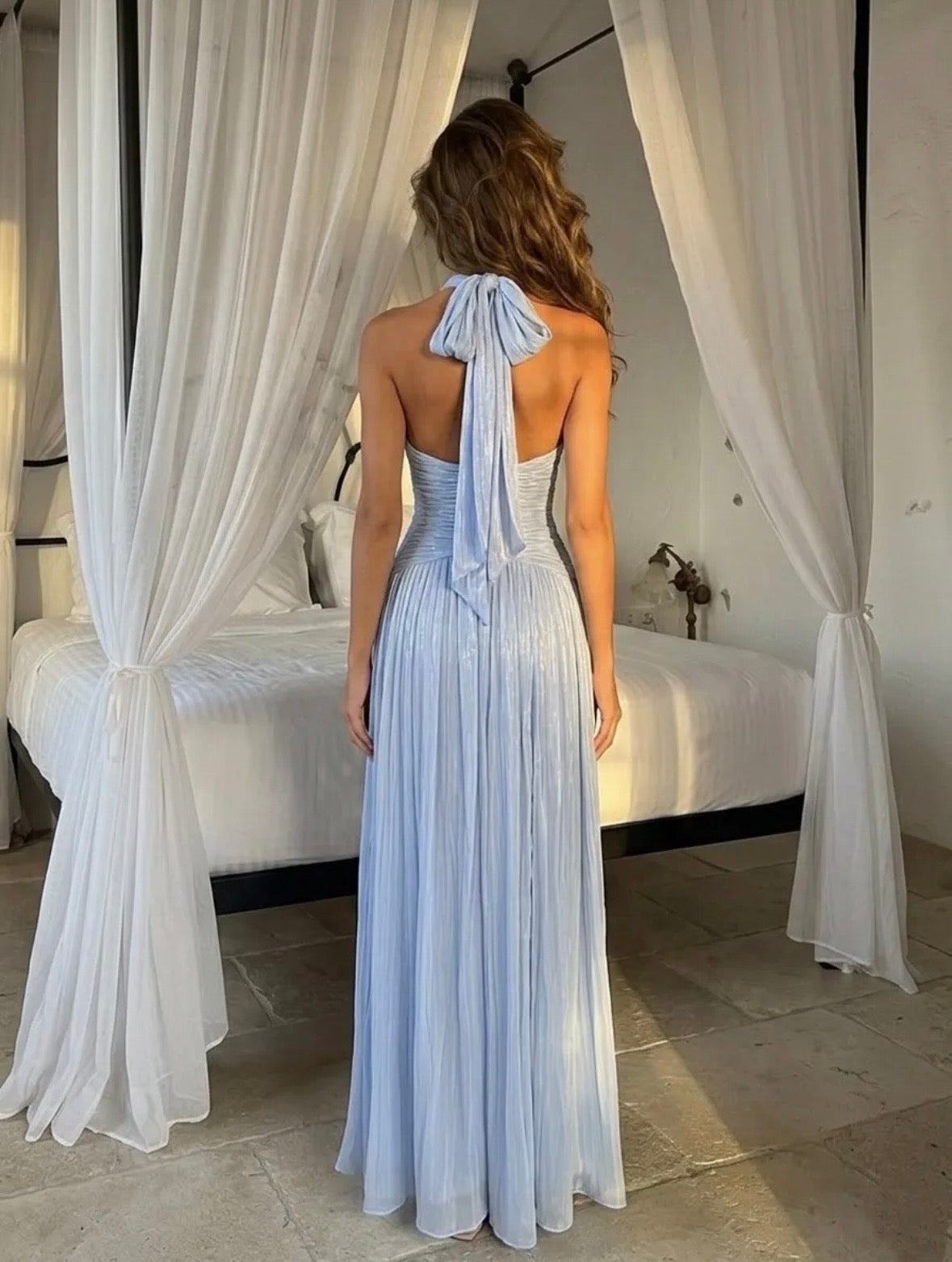 Robe THEA - bleu ciel